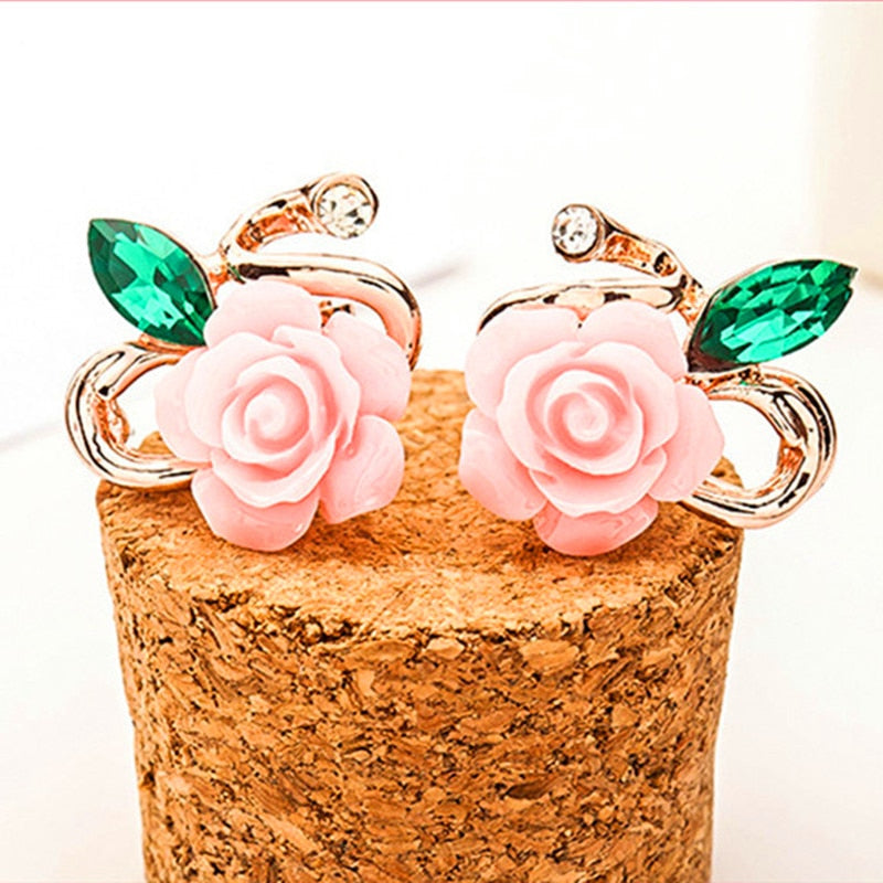 Brinco Resin Rose